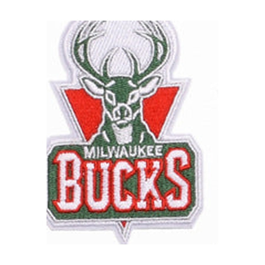 Basketball Team Logo Iron-On Patch - Milwaukee Bucks