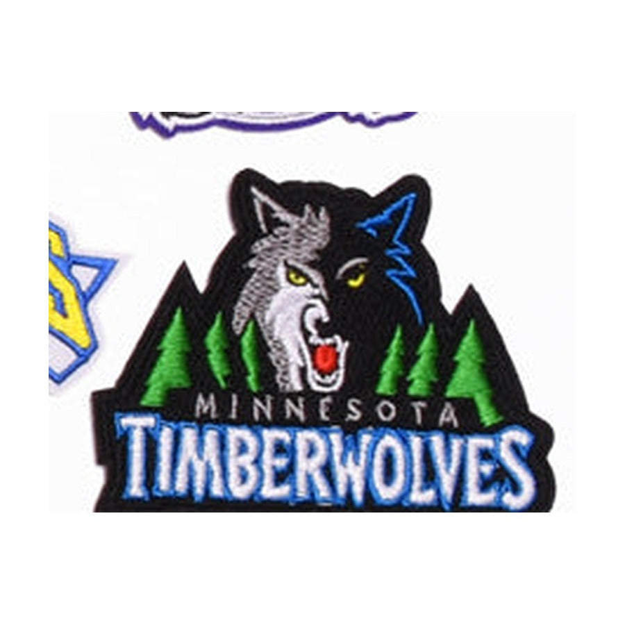 Basketball Team Logo Iron-On Patch - Minnesota Timberwolves