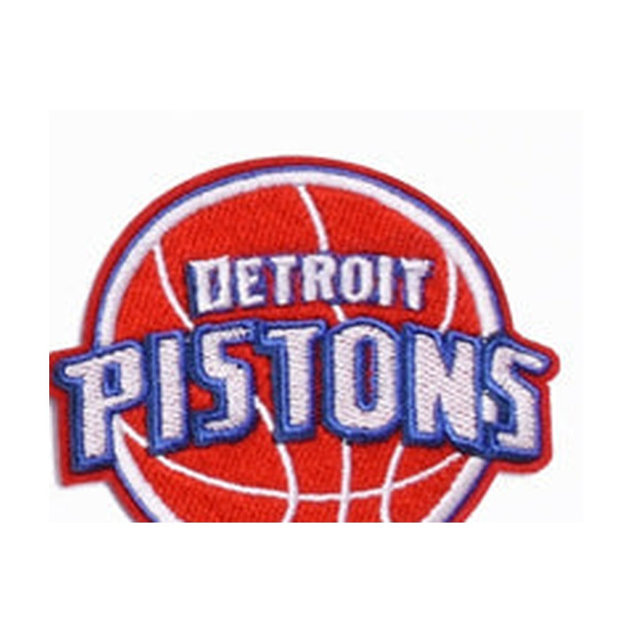 Basketball Team Logo Iron-On Patch - Detroit Pistons