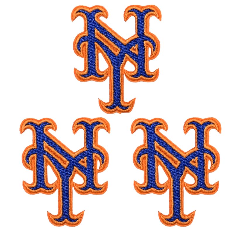 Iron-on Patches Iron-on Patches For Sports Teams - Decorative Letters For Clothing & Accessories, Ideal For Shirts, Jackets, Hats, Jeans, Shoes, Bags - Durable, Easy Apply - 3 Pack - 3" x 3"