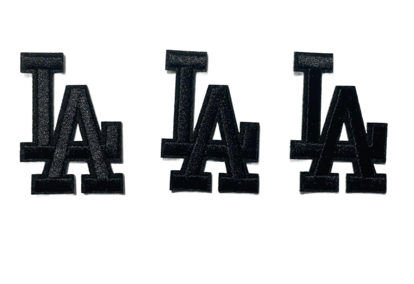 Los Angeles LA Letter Iron-On Patch - 2.25" x 1.5"