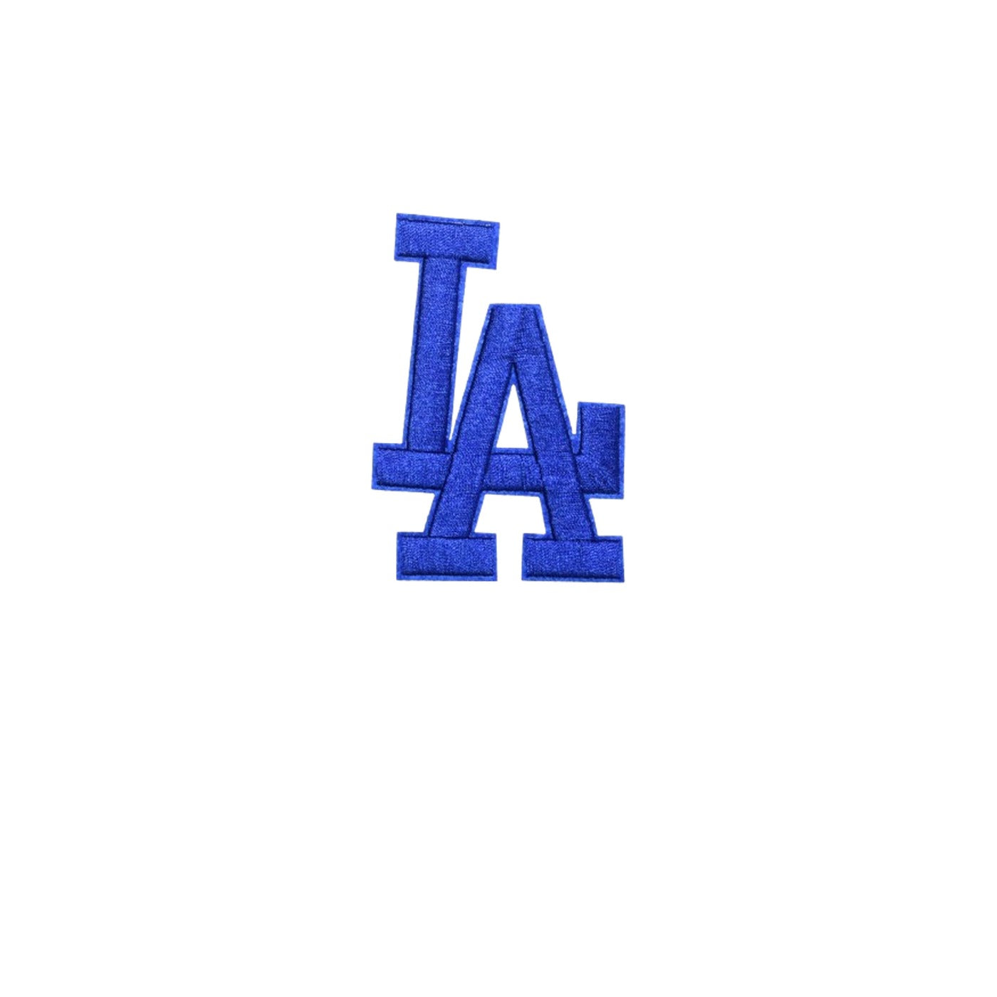 Pro Patches Matrix: Los Angeles LA Large Letter Iron-On Patch - 3.5" x 2.5" - Blue - Single Patch