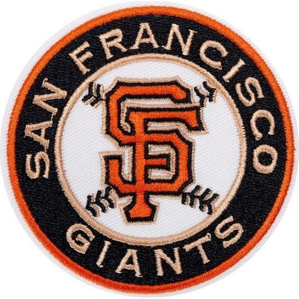 San Francisco Giants baseball team logo iron-on embroidered patch - 3.15" x 3.15"