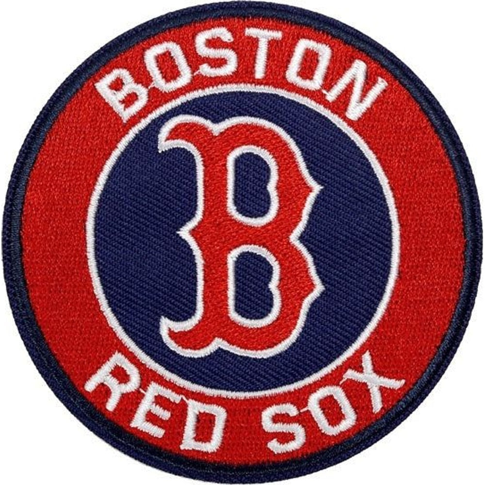 Boston Red Sox baseball team logo iron-on embroidered patch - 3.15" x 3.15"