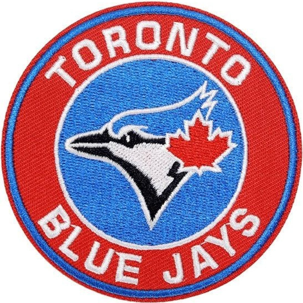 Toronto Blue Jays baseball team logo iron-on embroidered patch - 3.15" x 3.15"