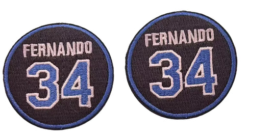 Fernando   34   Iron-on   Patches   -   Pack   of   2   -   Size   2.5"
