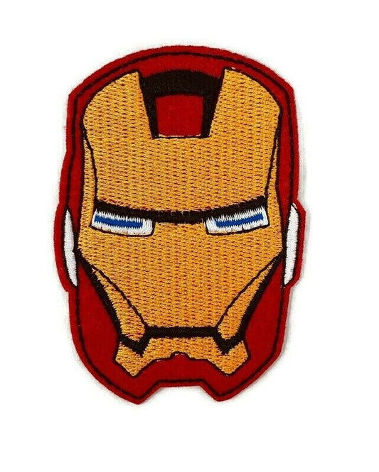 Marvel   Iron   Man   Patch   3.25"   X   2.25"   -   Super   Hero   Iron-on   Or   Sew   On   Patches