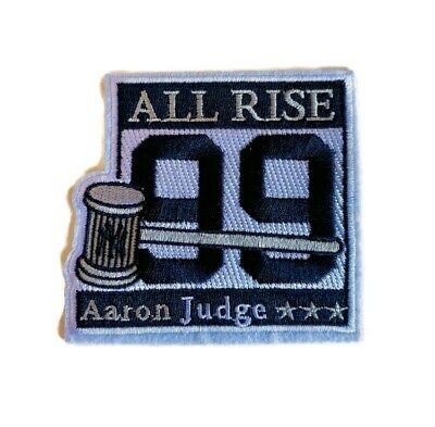 Aaron   Judge    #99   All   Rise   Jersey   Patch   -   3.5"   X   3.25"   -   New   York   Yankees   Major   League   Baseball