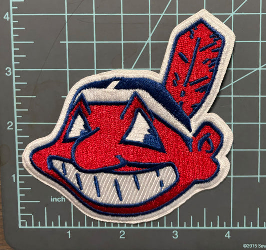 Cleveland   Guardians   Indians   Legacy   Iron-on   Embroidered   Patch
