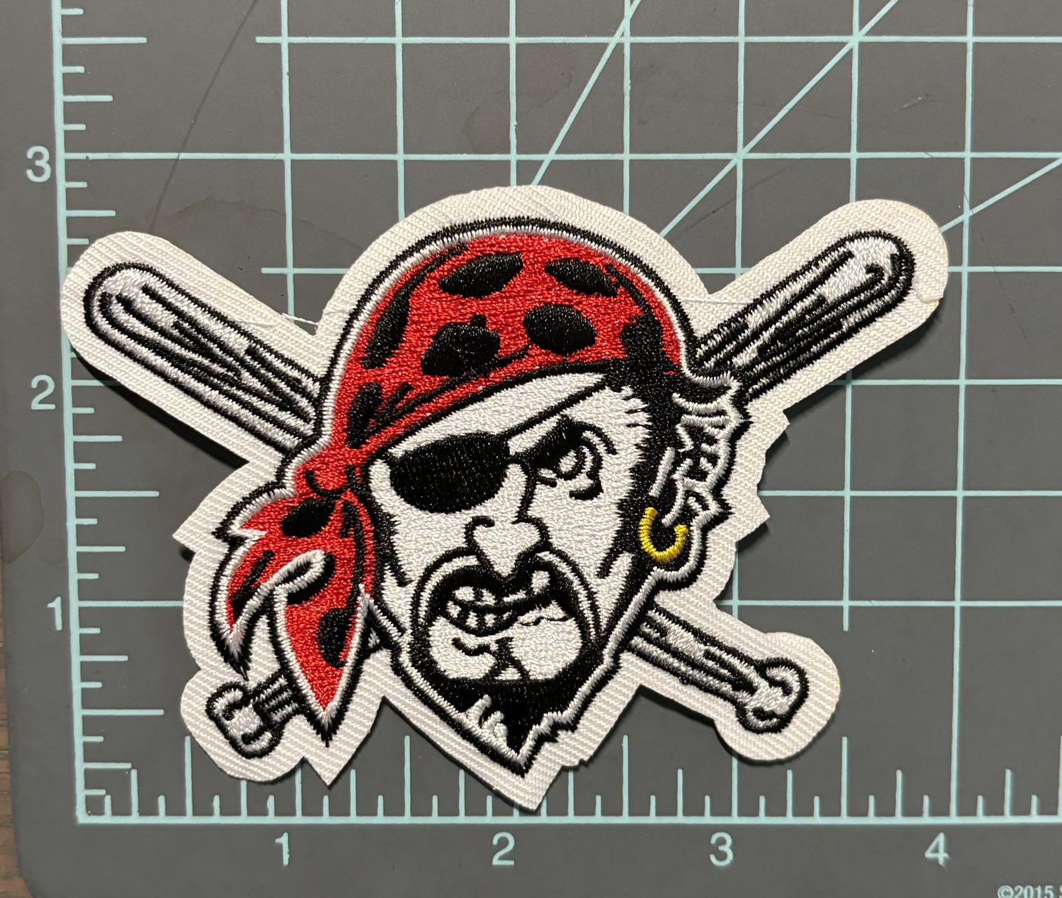 Pittsburgh   Pirates   Team   Logo   Iron-on   Embroidered   Patch