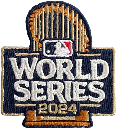 Los Angeles Dodgers 2024 World Series Iron-On Patch