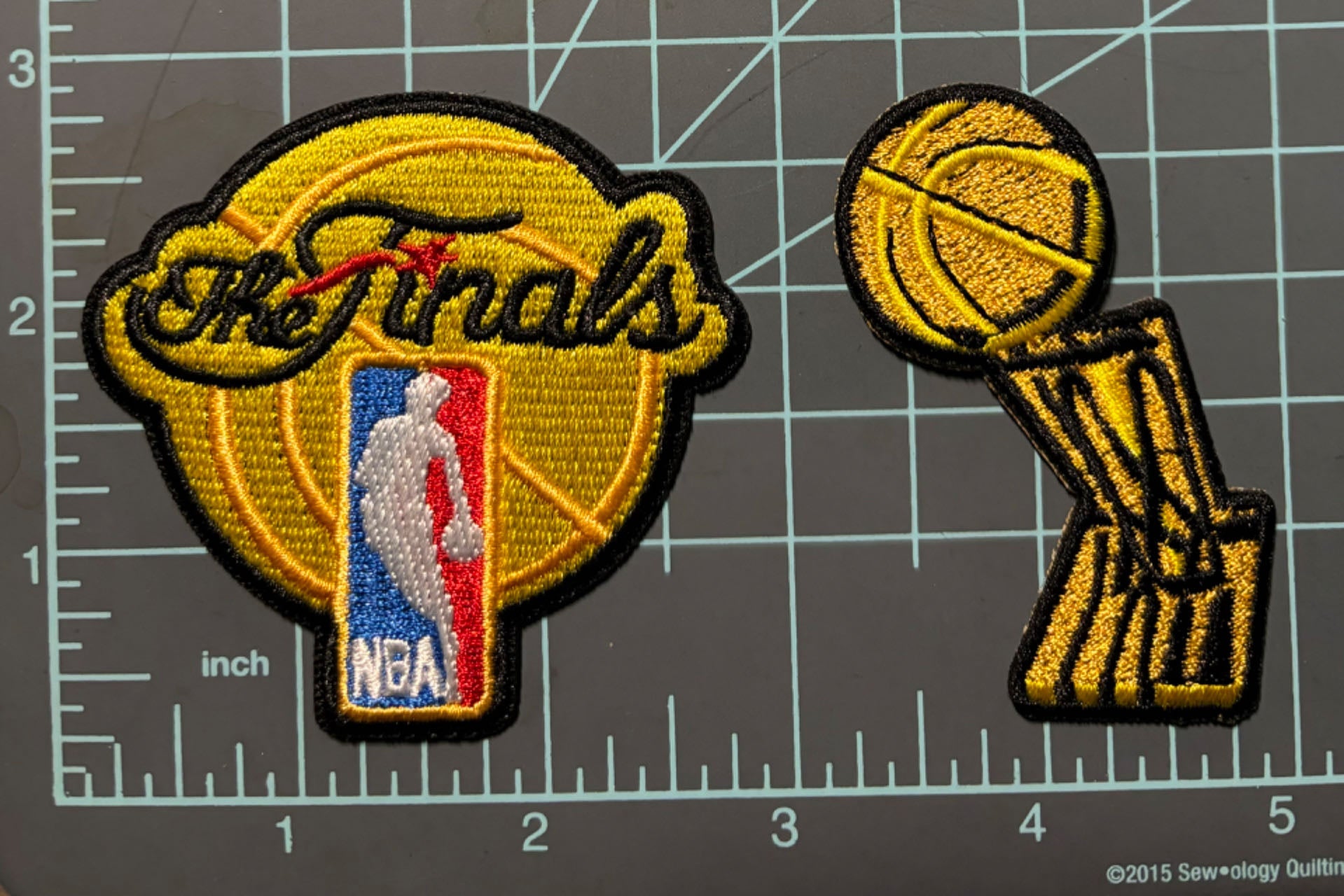 Nbafinals   Iron-on   Embroidered   Patch