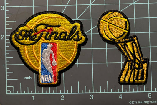 Nbafinals   Iron-on   Embroidered   Patch