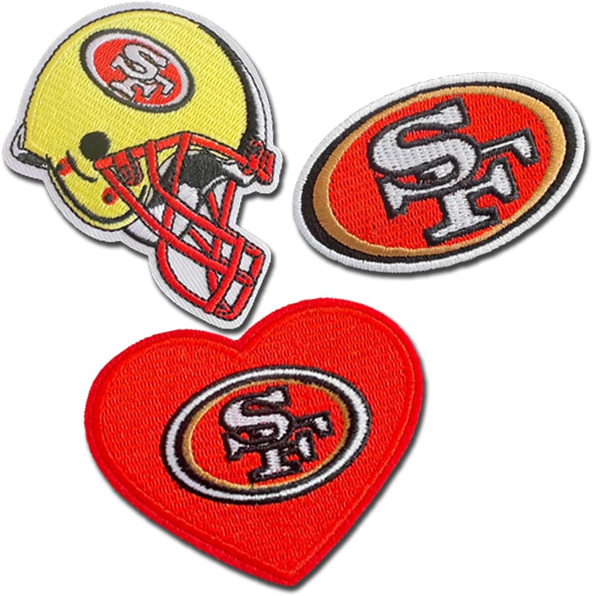 49ers   Mx   Iron-on   Embroidered   Patch