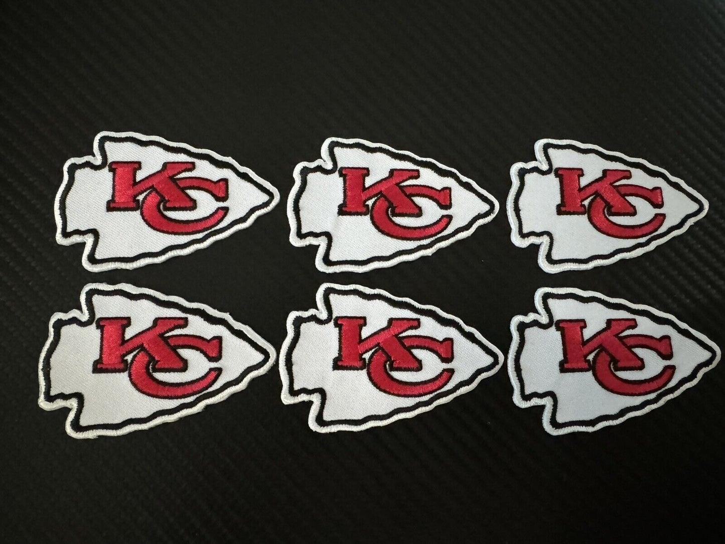 6   Chiefs   Iron-on   Embroidered   Patch