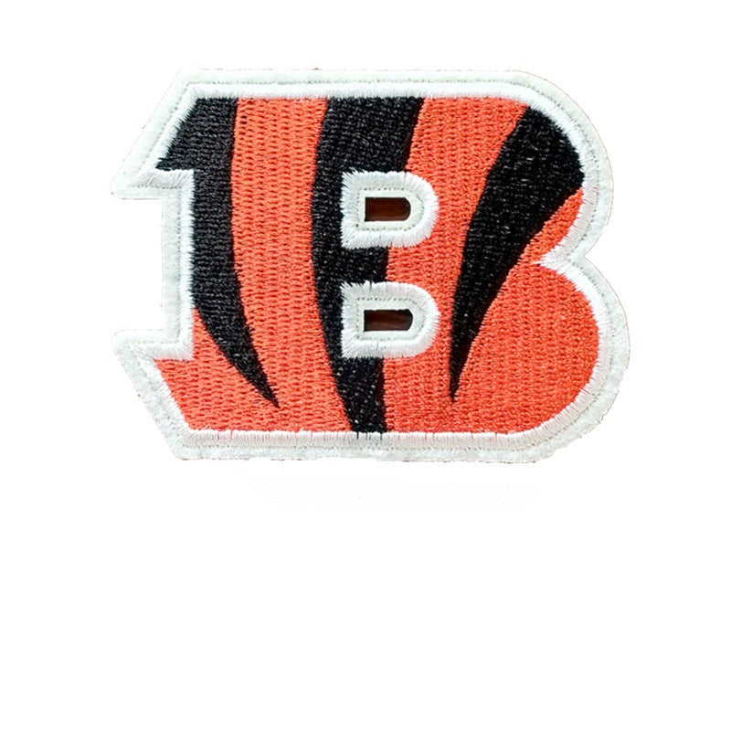 Bengals Badge Iron-On Embroidered Patch - 8.1 x 6.4 cm product photo