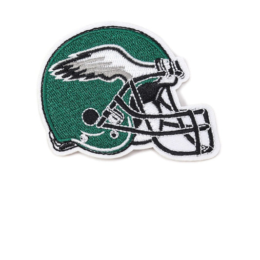 Eagles Helmet Iron-On Embroidered Patch - 8.2 x 6.2 cm product photo